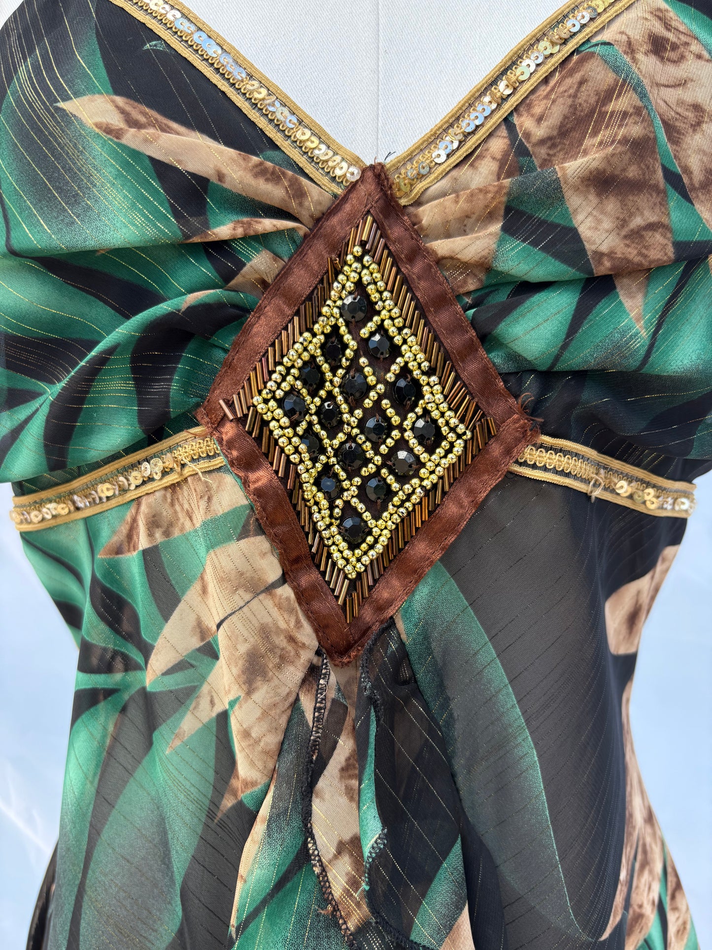 The Beaded Tropical Top