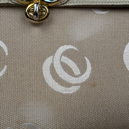 The Jackie O Canvas Clutch