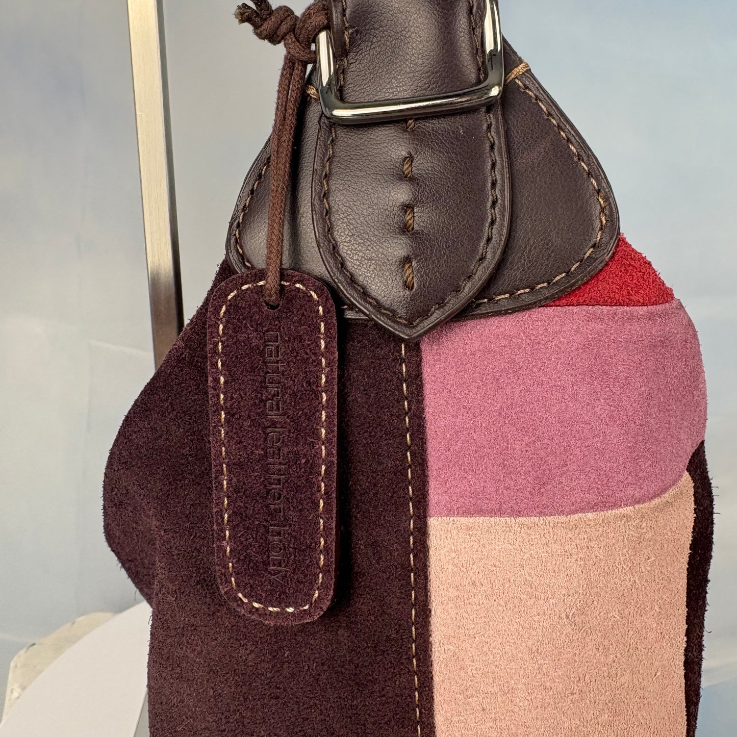 The Patchwork Leather Shoulder Bag