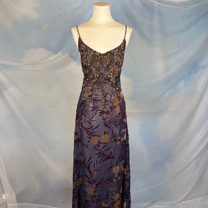 The Plum Evening Dress