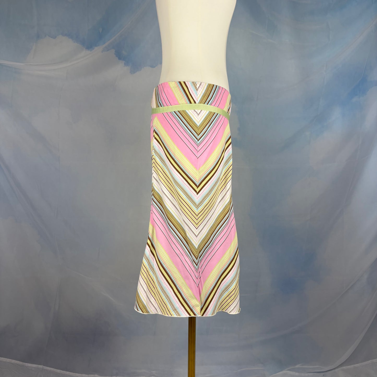 The Spring Ribbon Tie Skirt