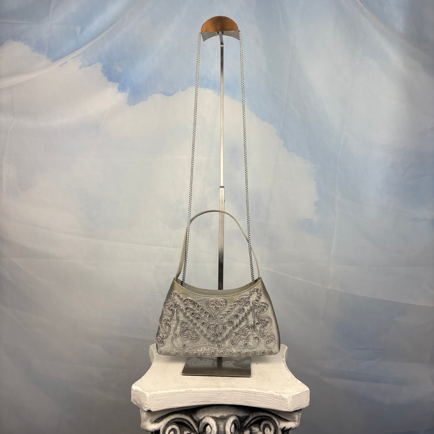 The Silver Filigree Handbag