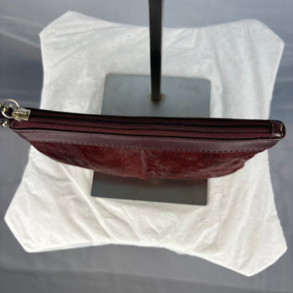 The Merlot Fur Wristlet