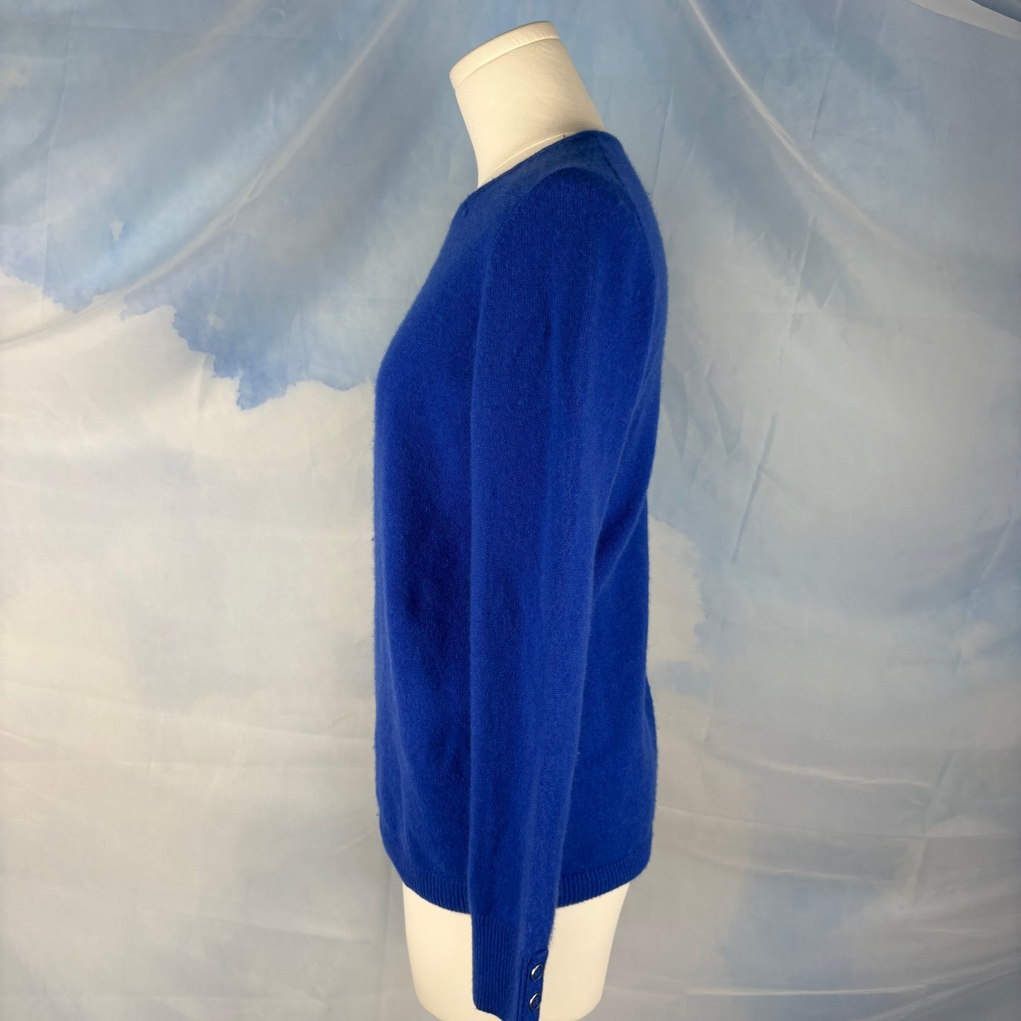 The Cobalt Cashmere Crewneck