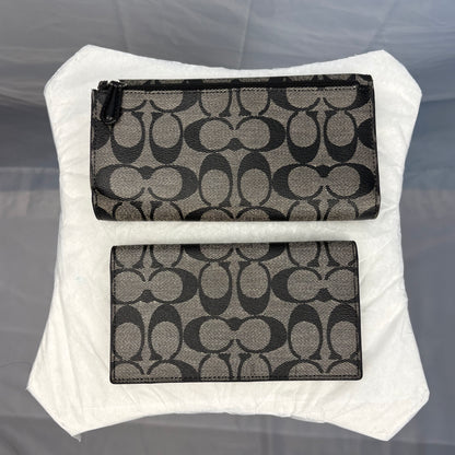 The Signature Canvas Wallet & Checkbook