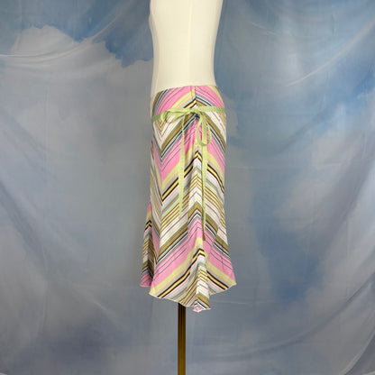 The Spring Ribbon Tie Skirt