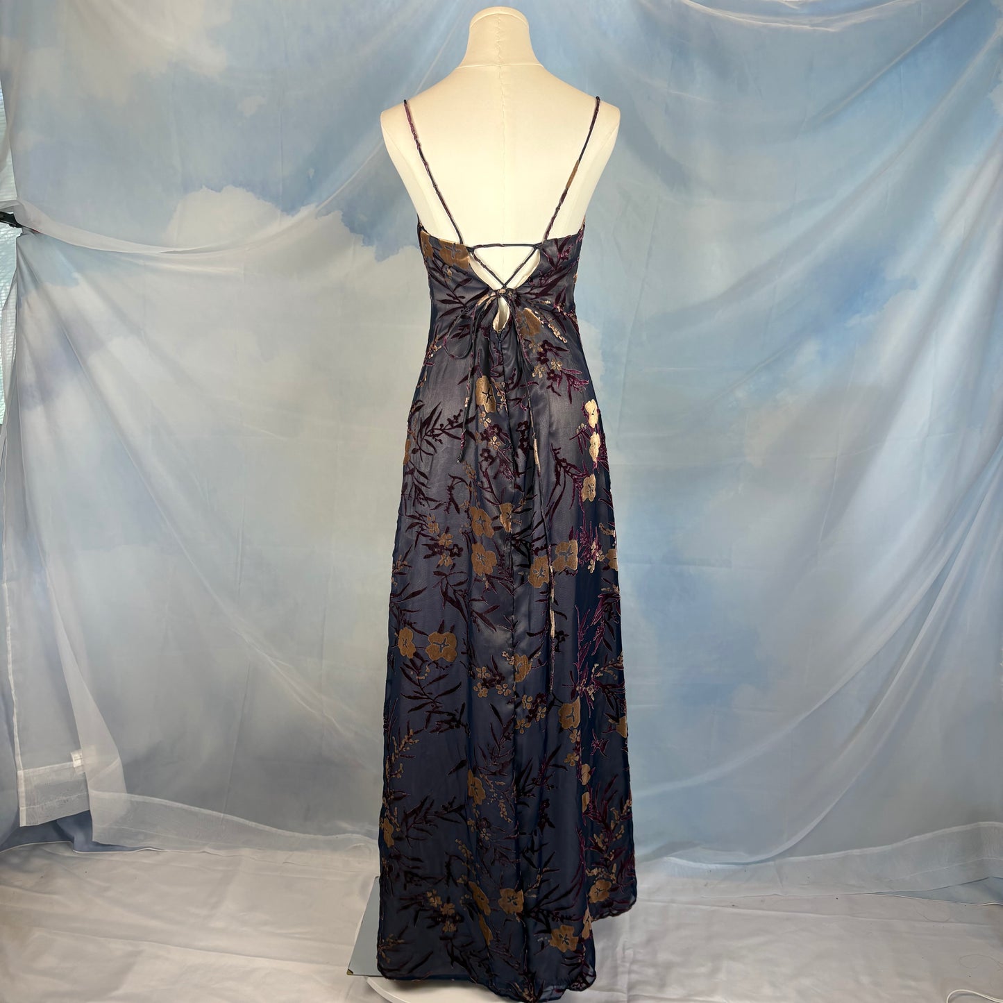 The Plum Evening Dress