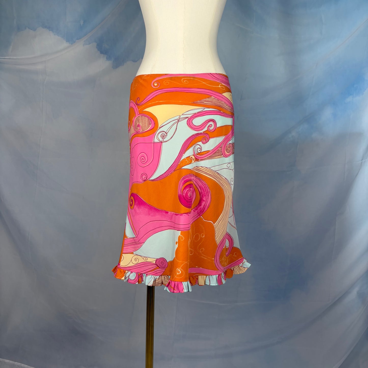 The Sunset Swirl Skirt