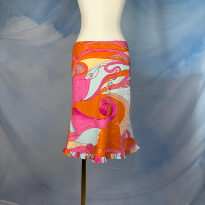 The Sunset Swirl Skirt