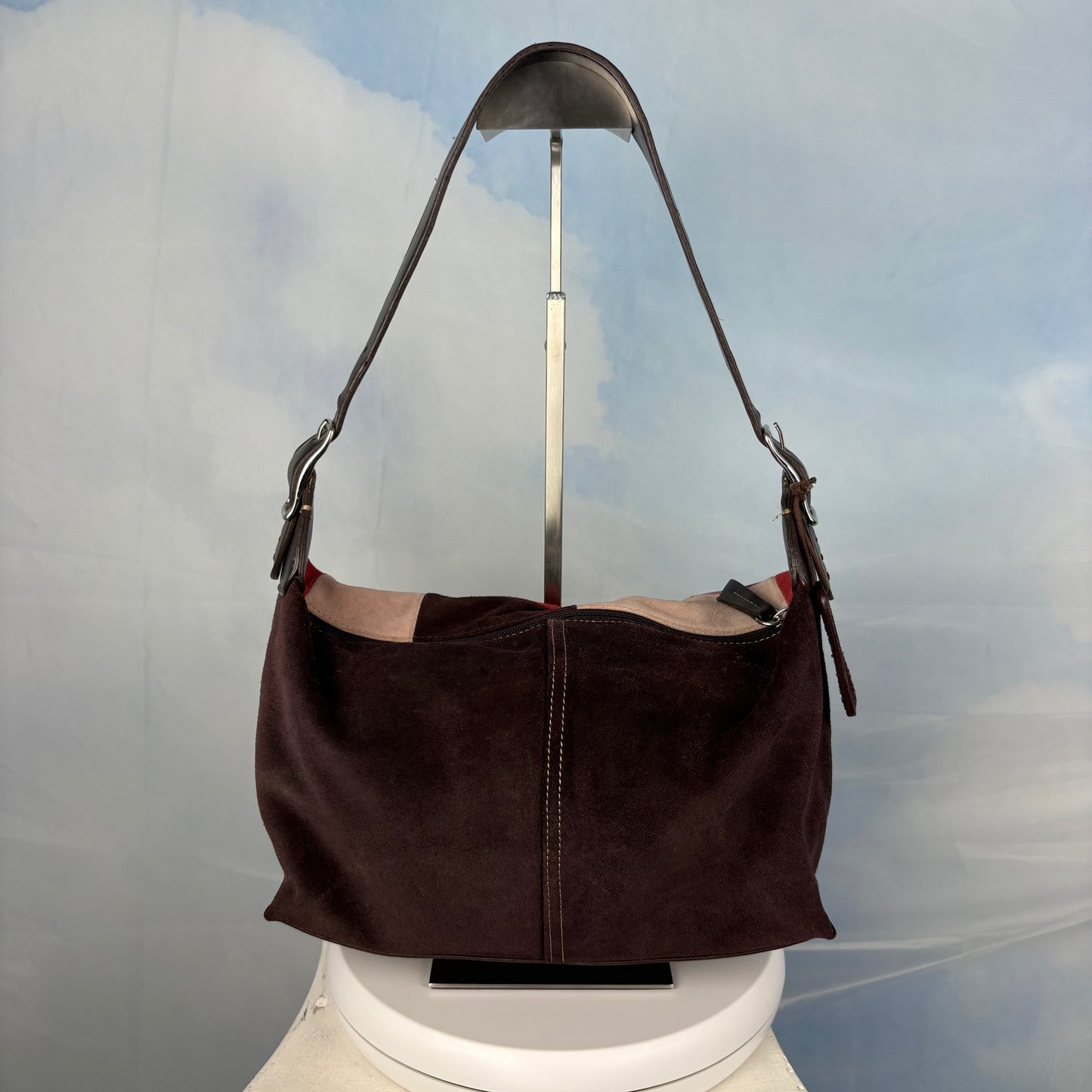 The Patchwork Leather Shoulder Bag