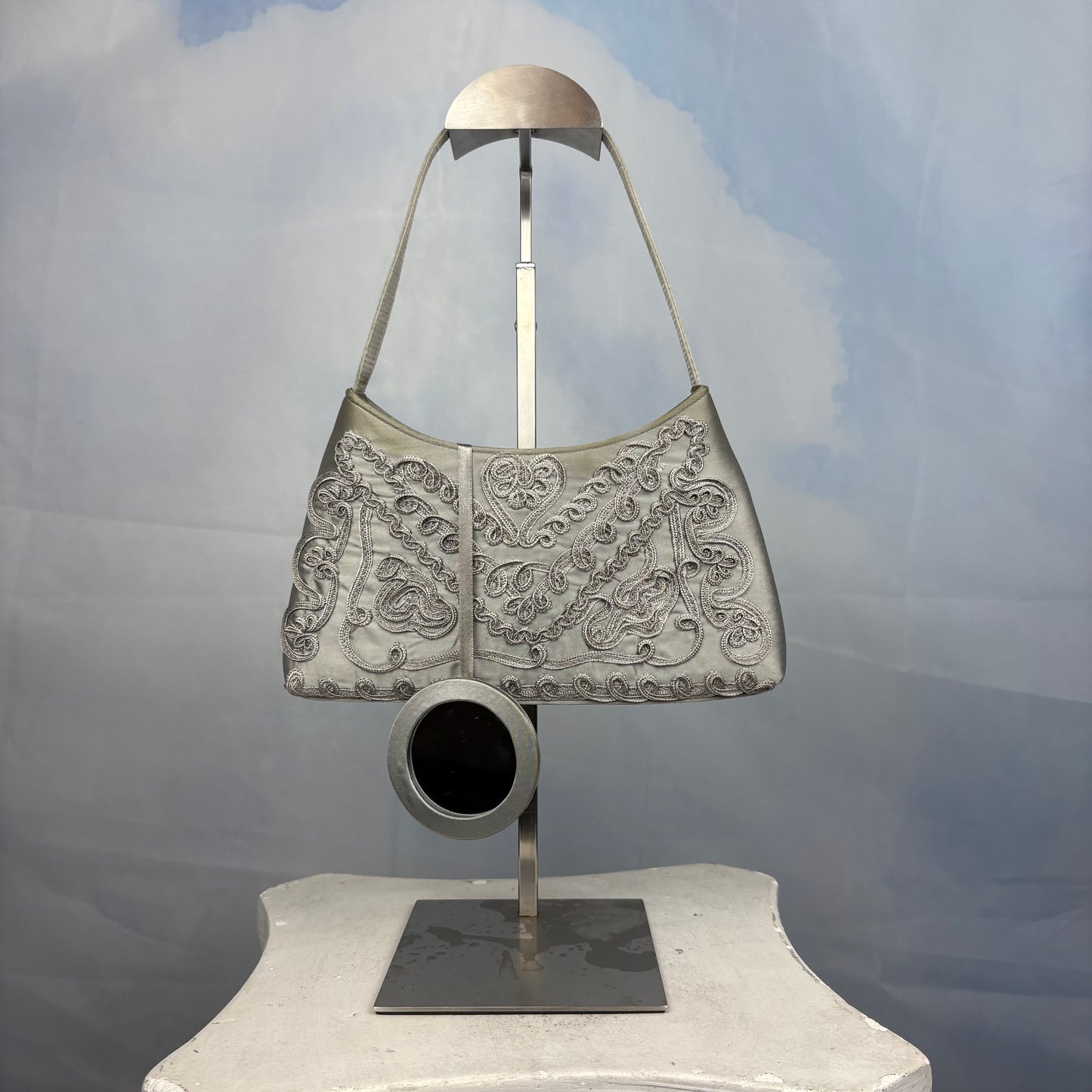 The Silver Filigree Handbag