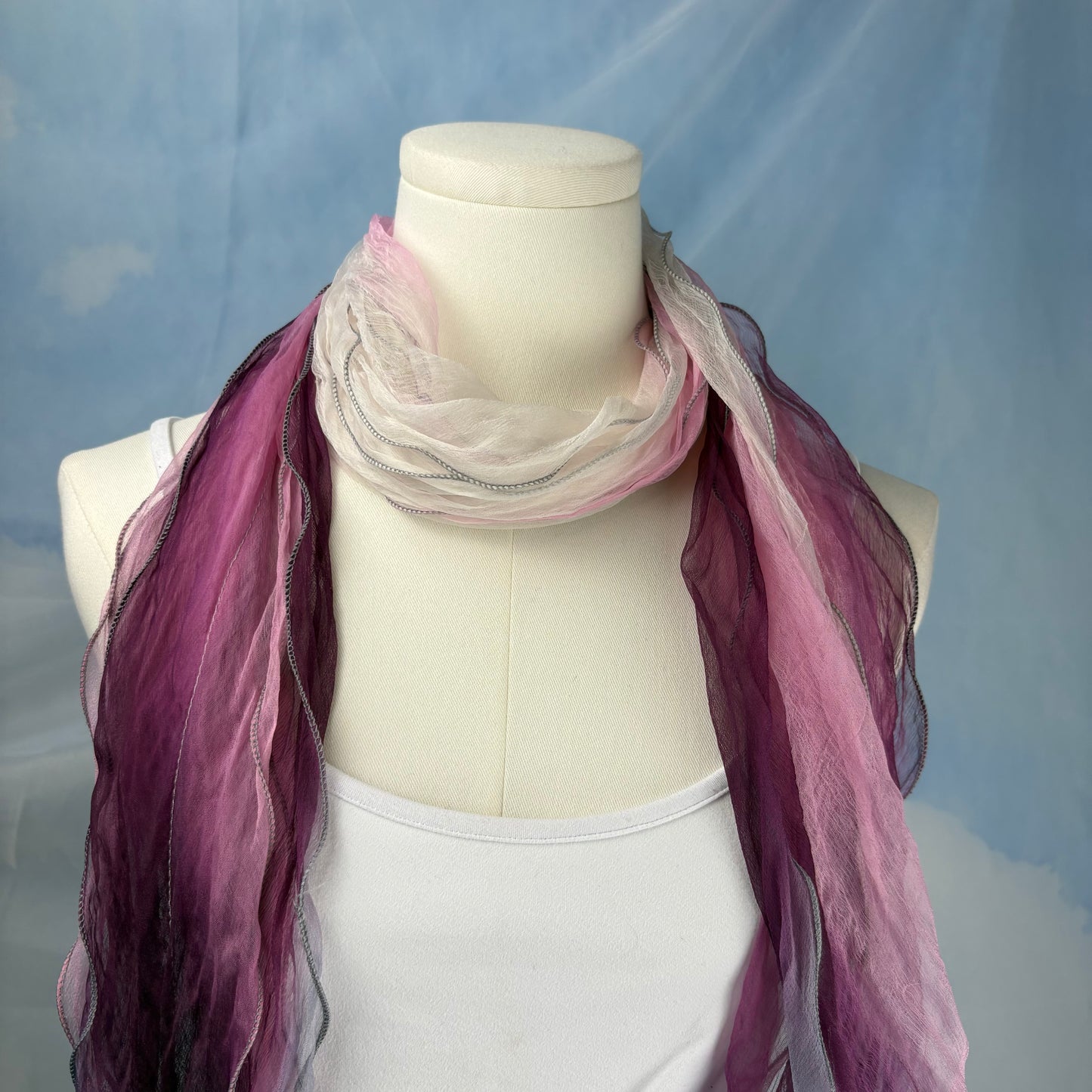 The Ombre Silk Scarf
