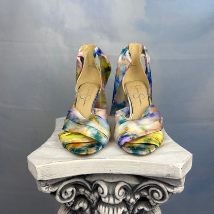 The Noelene Tie Dye Heel