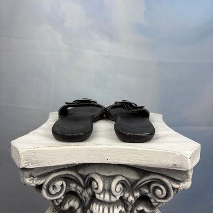 The Silver Buckle Sandals