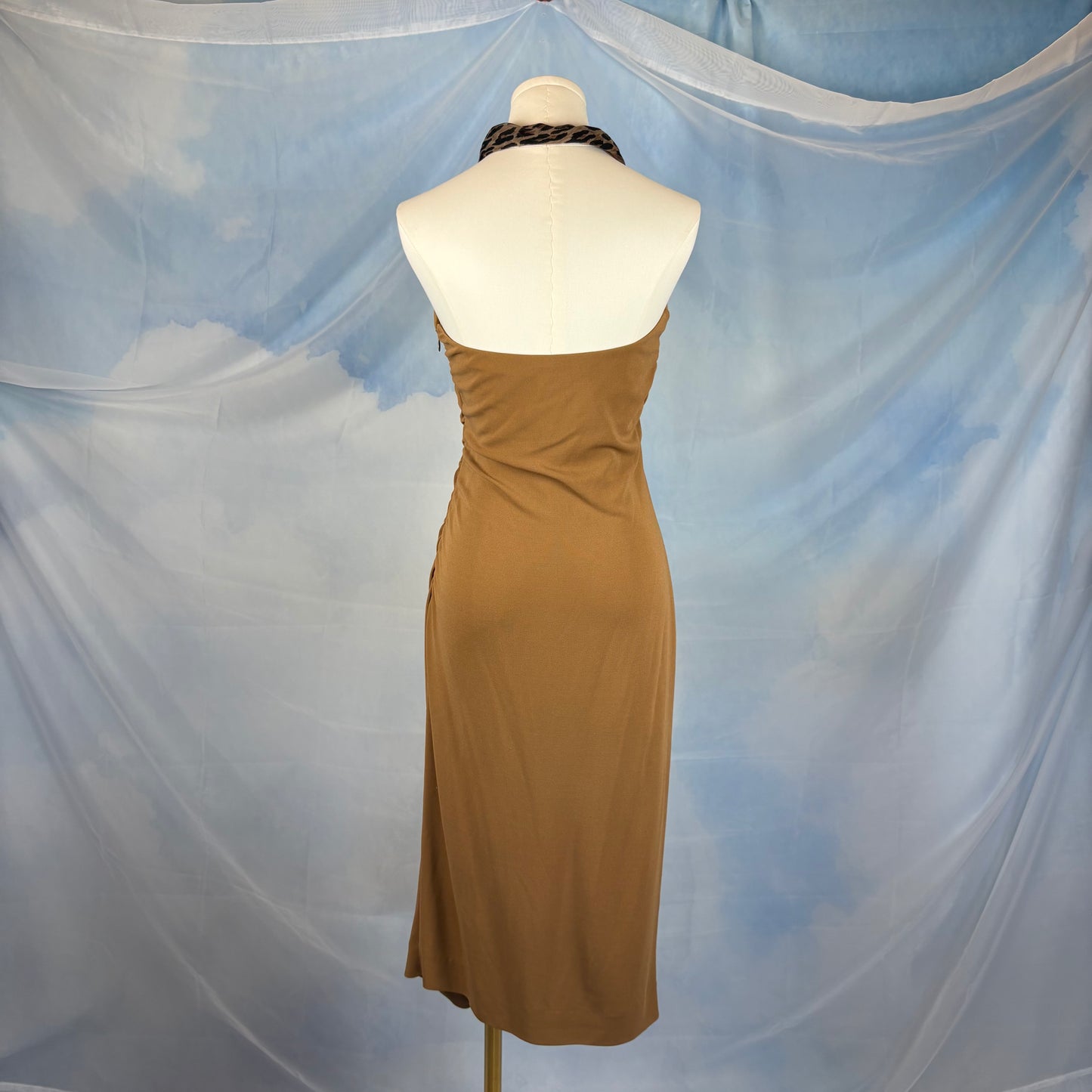 The Mocha Scarf Dress