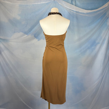 The Mocha Scarf Dress