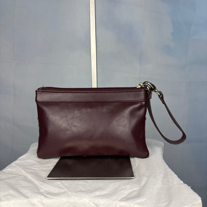 The Merlot Fur Wristlet