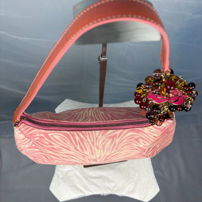 The Pink Zebra Camellia Bag