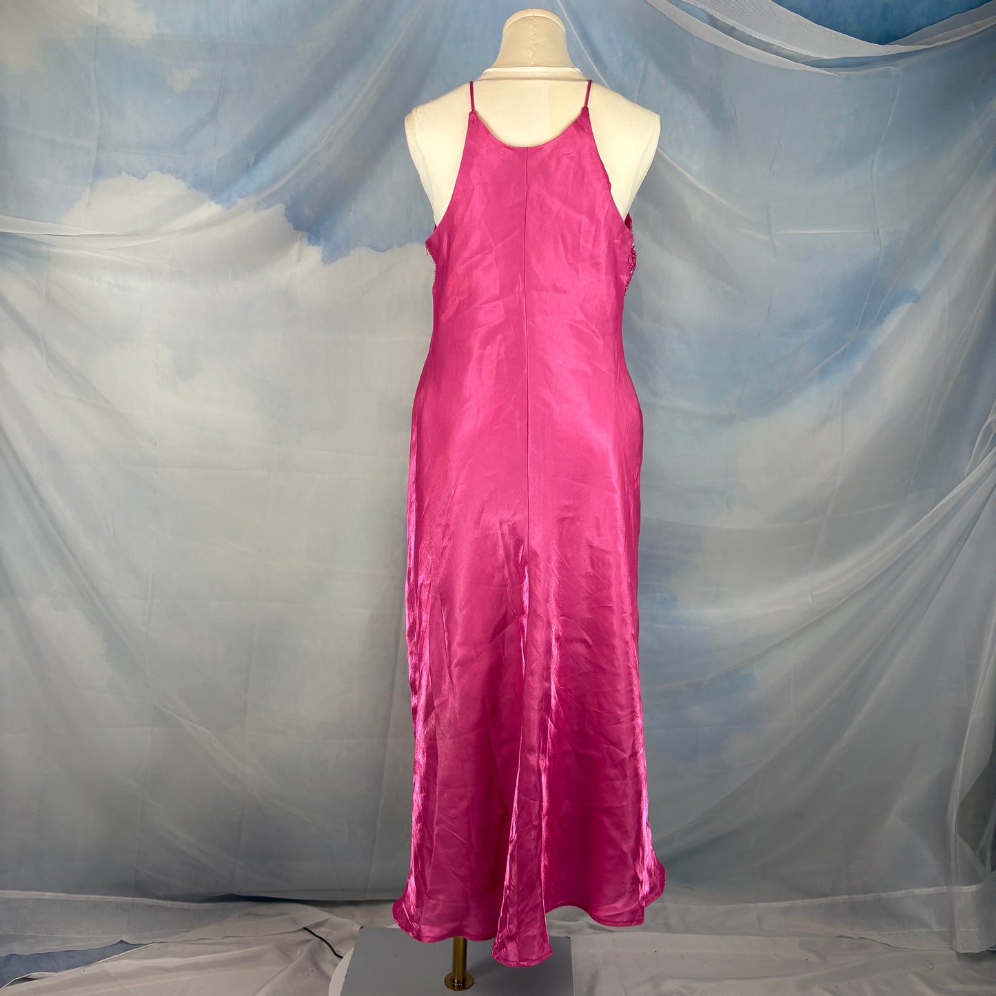 The Pink Beaded Dress