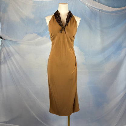 The Mocha Scarf Dress