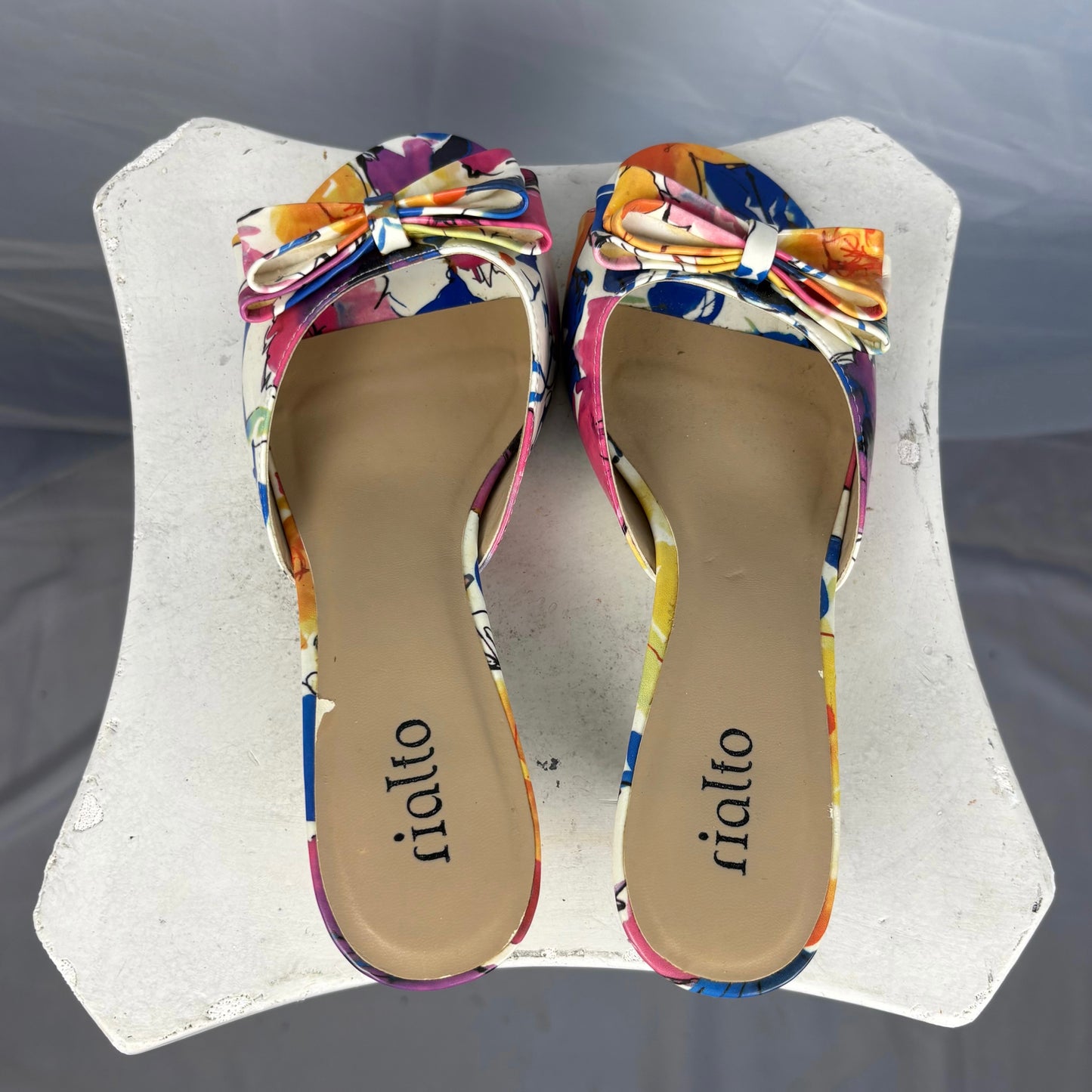 The Polka Kitten Heels