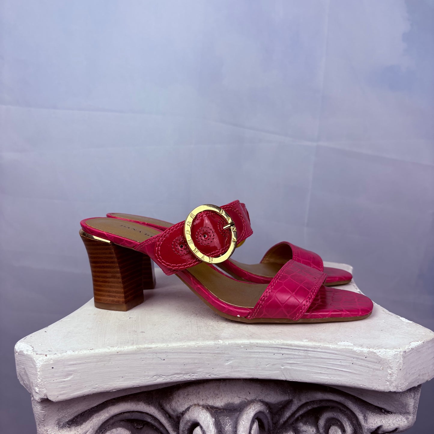 The Evia Fuchsia Heels
