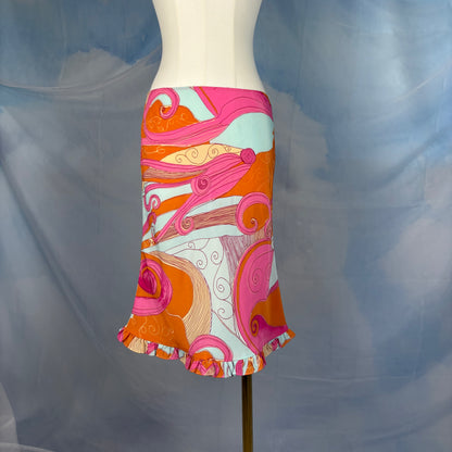 The Sunset Swirl Skirt