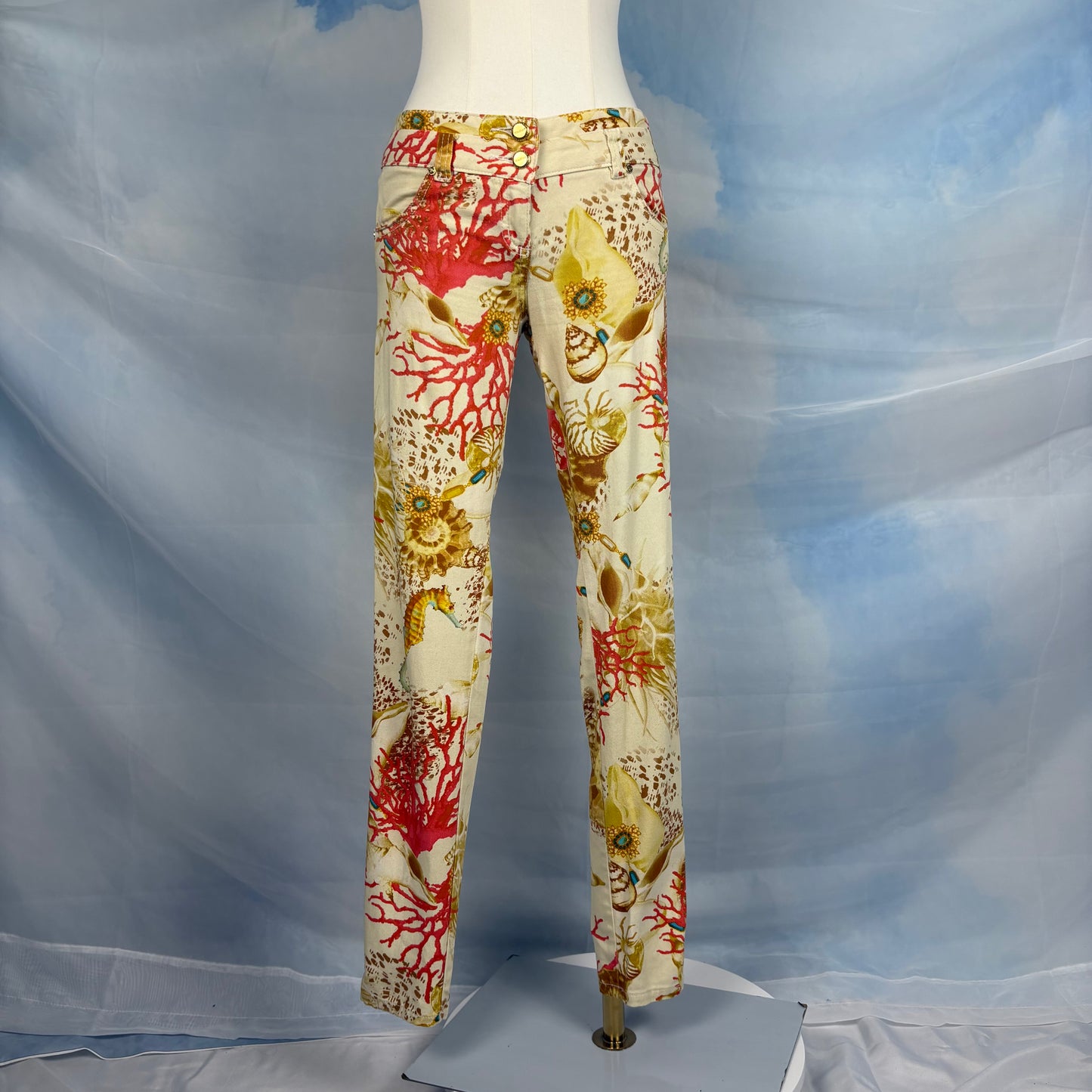 The Coral Reef Print Jeans