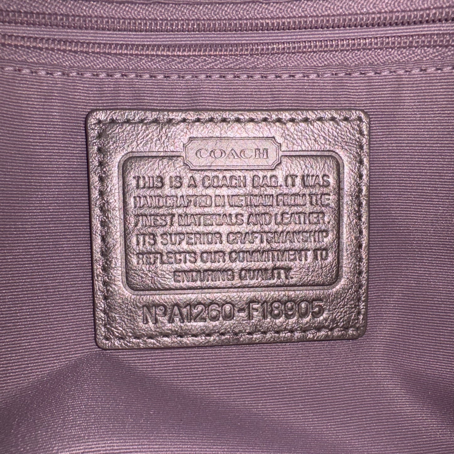 The Soho Metallic Shoulder Bag