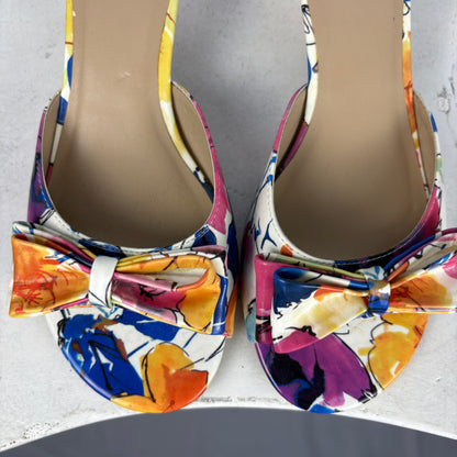 The Polka Kitten Heels