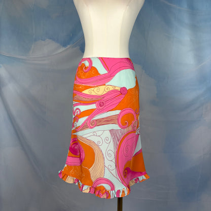 The Sunset Swirl Skirt