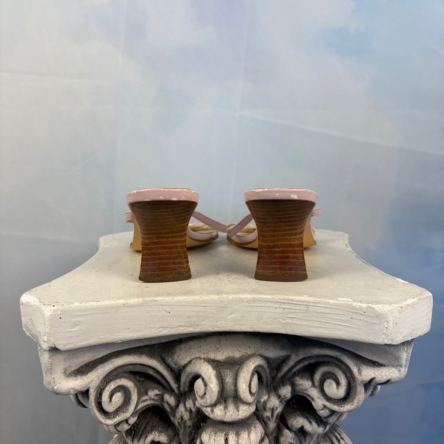 The Blush Petal Kitten Heel