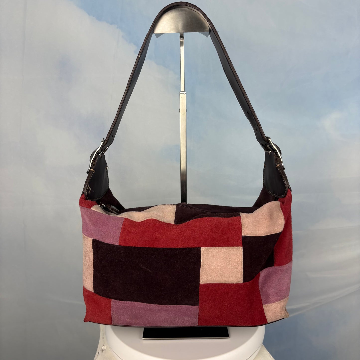 The Patchwork Leather Shoulder Bag