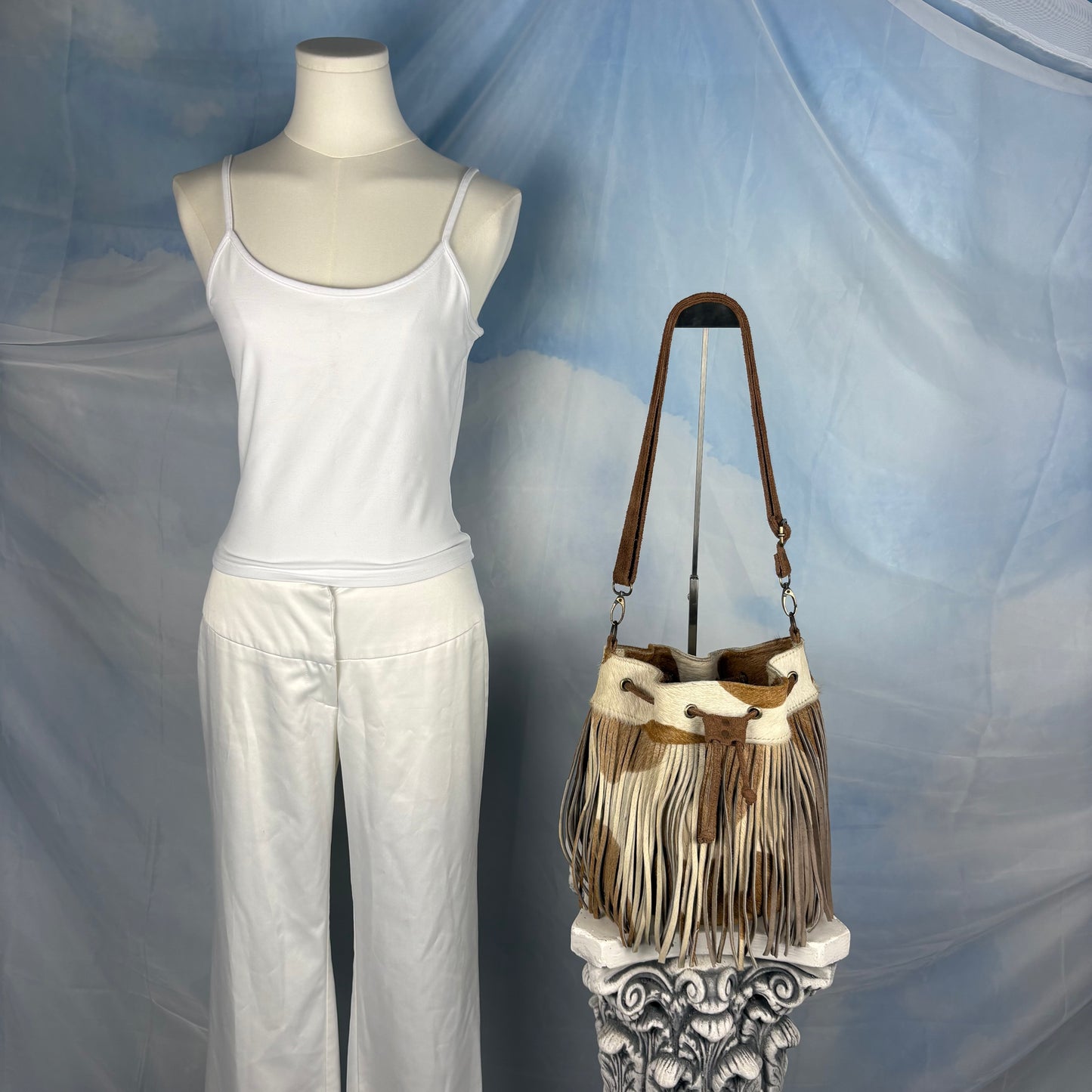 The Boho Fringe Crossbody