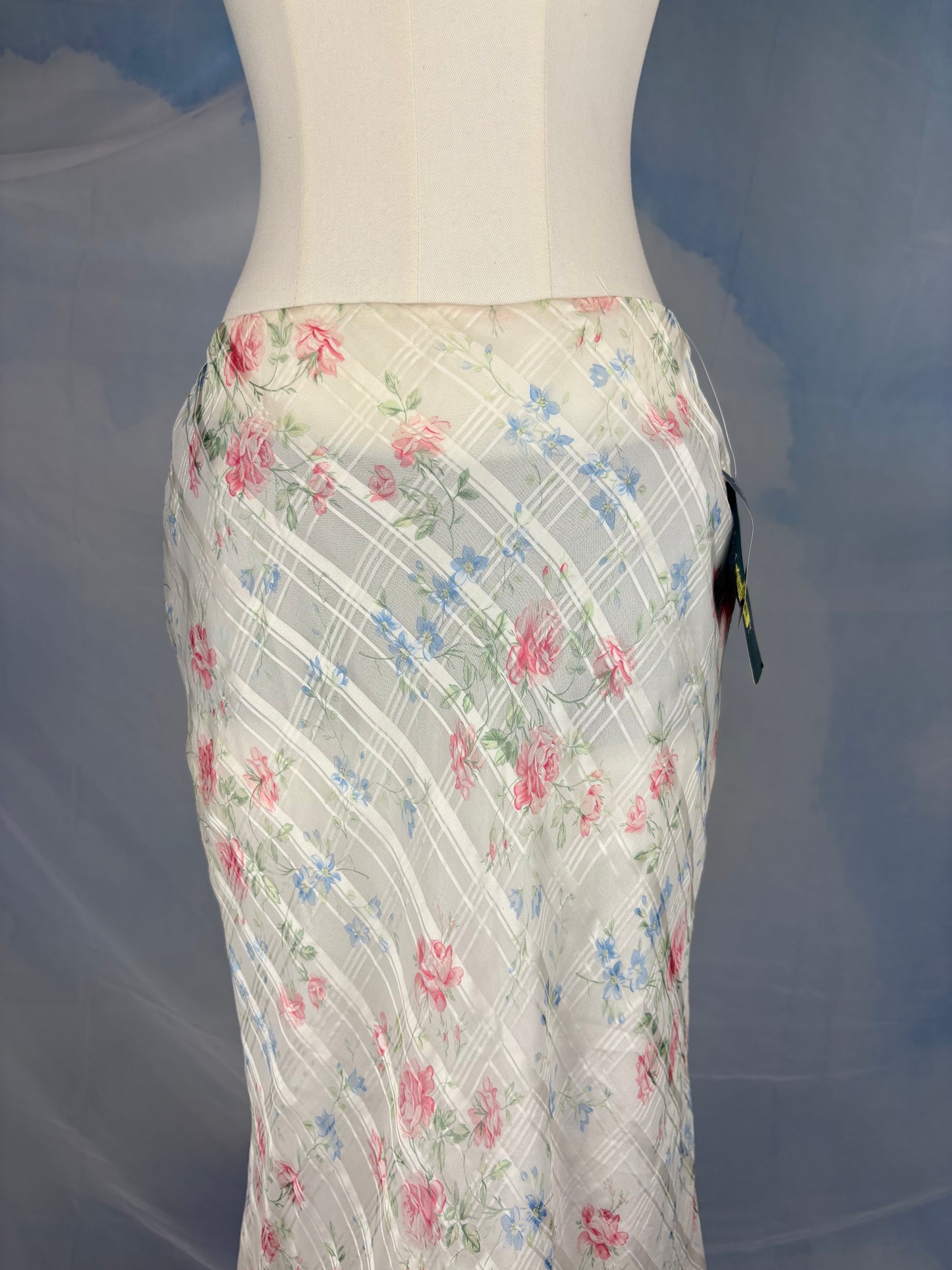 The Silk Garden Skirt