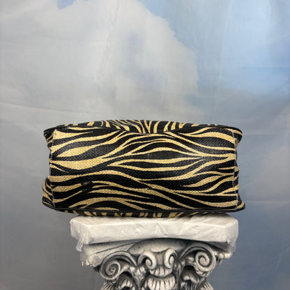 The Studded Zebra Handbag