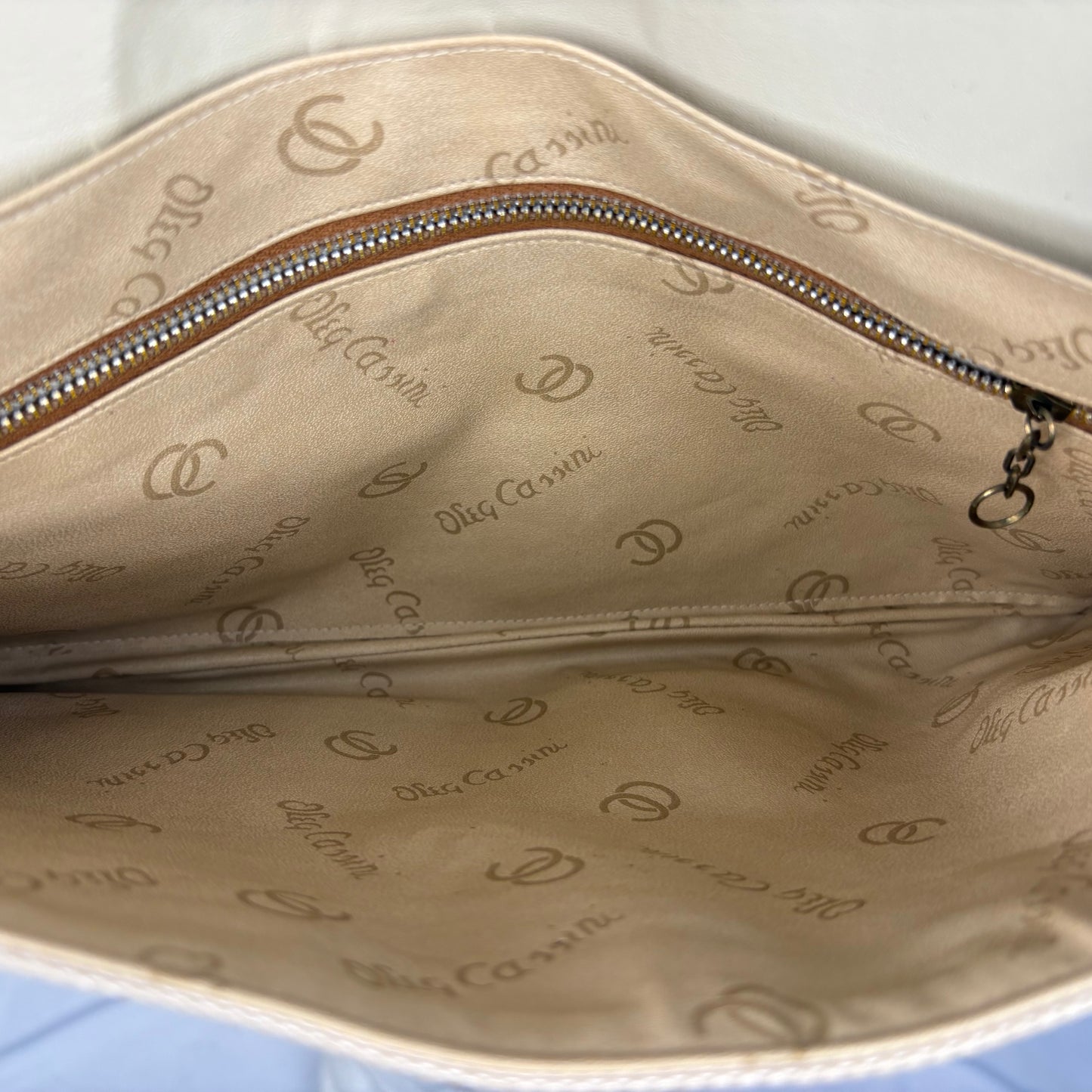 The Jackie O Canvas Clutch