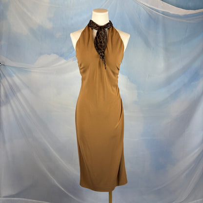 The Mocha Scarf Dress