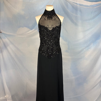 The Noir Illusion Dress