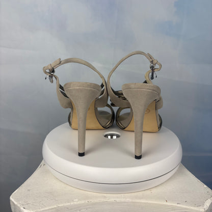 The Metallic Stiletto Heels