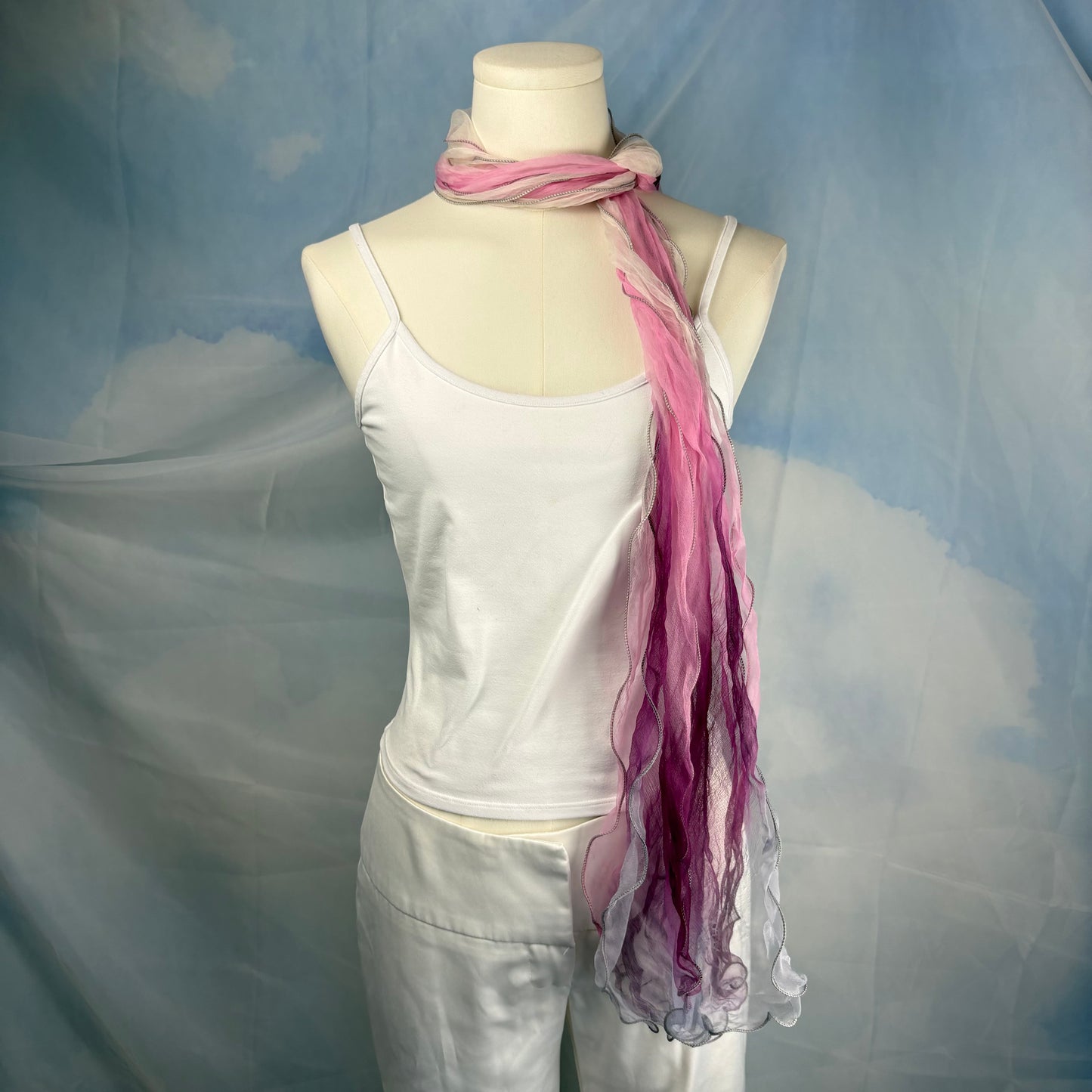 The Ombre Silk Scarf