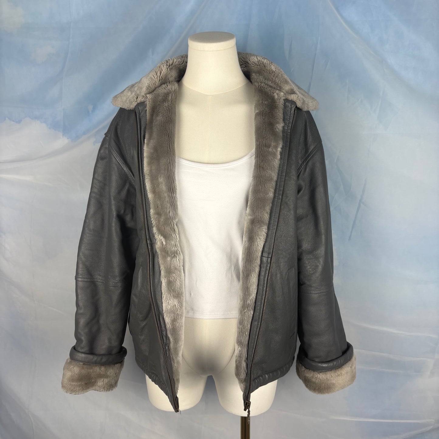 The Genuine Leather Aviation Jacket