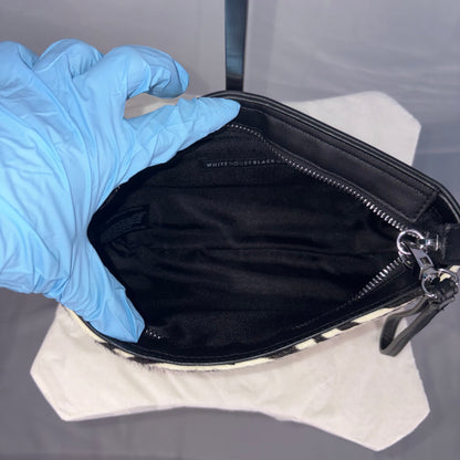 The Zebra Calf Hair Clutch