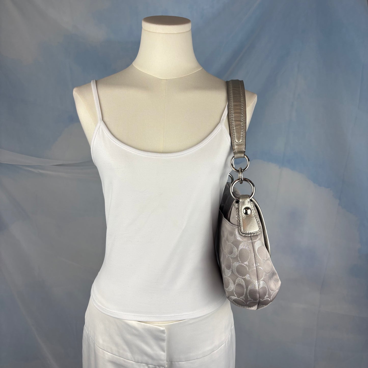 The Soho Metallic Shoulder Bag