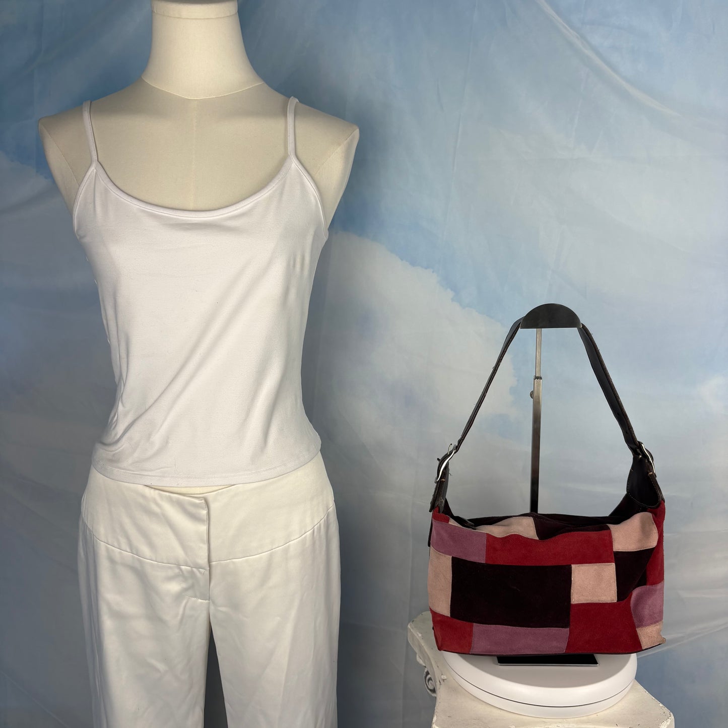 The Patchwork Leather Shoulder Bag