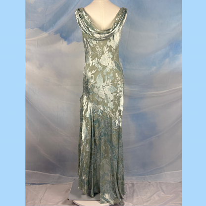 The Silk Cascade Dress