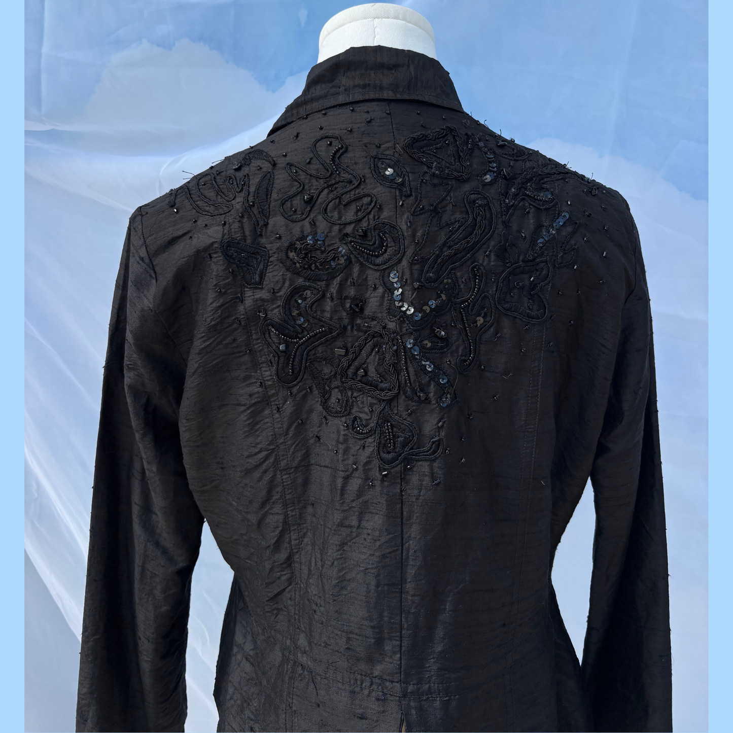 The Sleek Silk Jacket