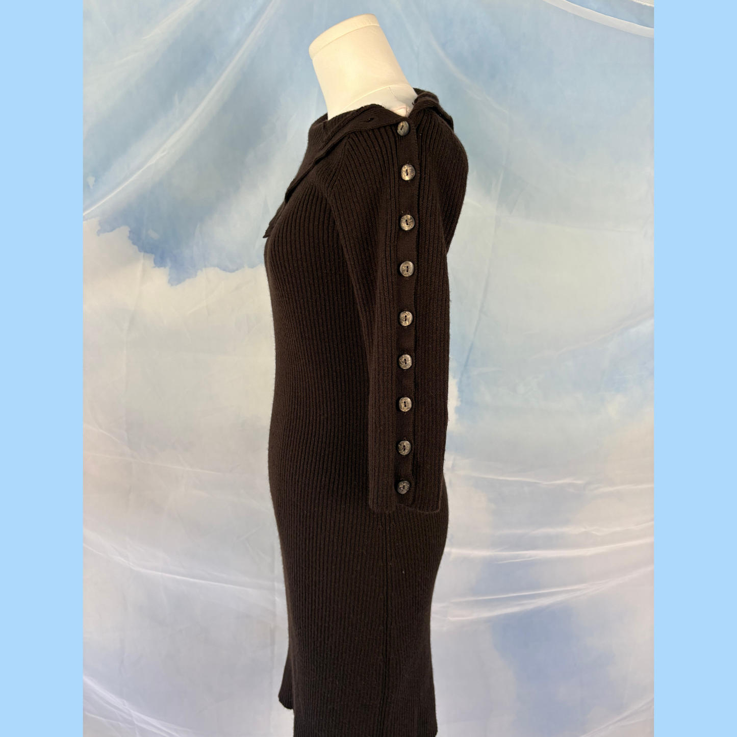 The Asymmetrical Knit Dress