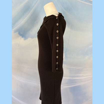 The Asymmetrical Knit Dress