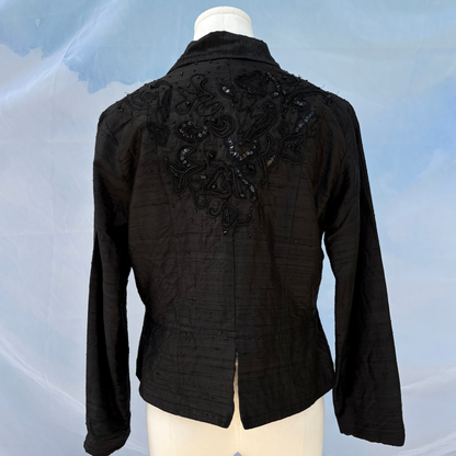 The Sleek Silk Jacket